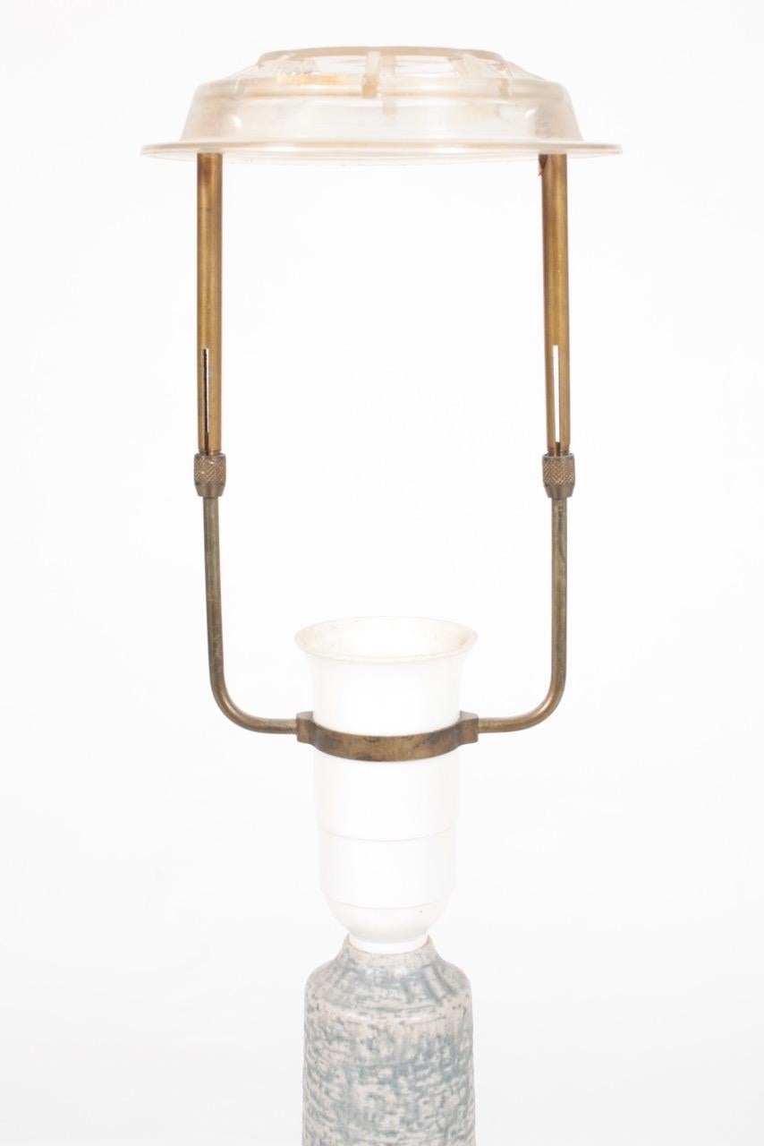 Tall Midcentury Table Lamp by Per Linnemann Schmidt for Palshus Ceramic 3
