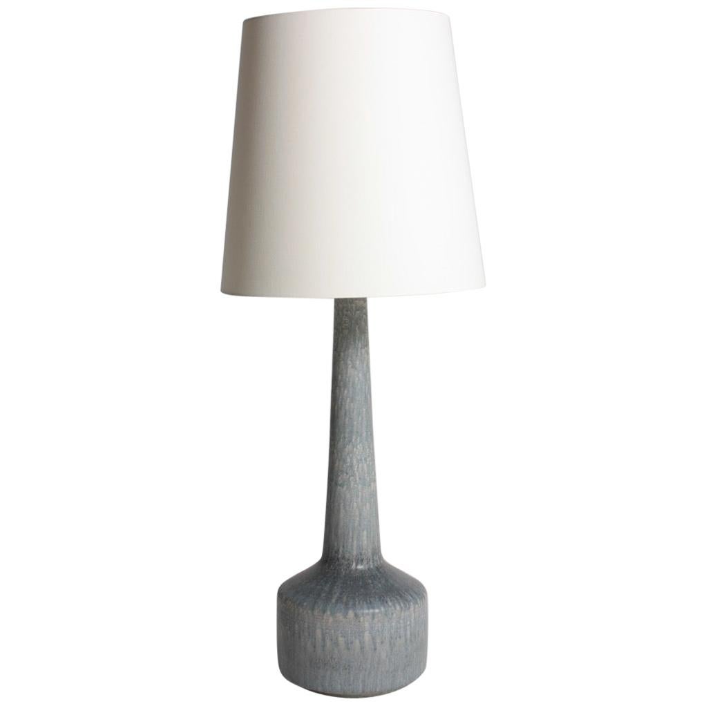 Tall Midcentury Table Lamp by Per Linnemann Schmidt for Palshus Ceramic