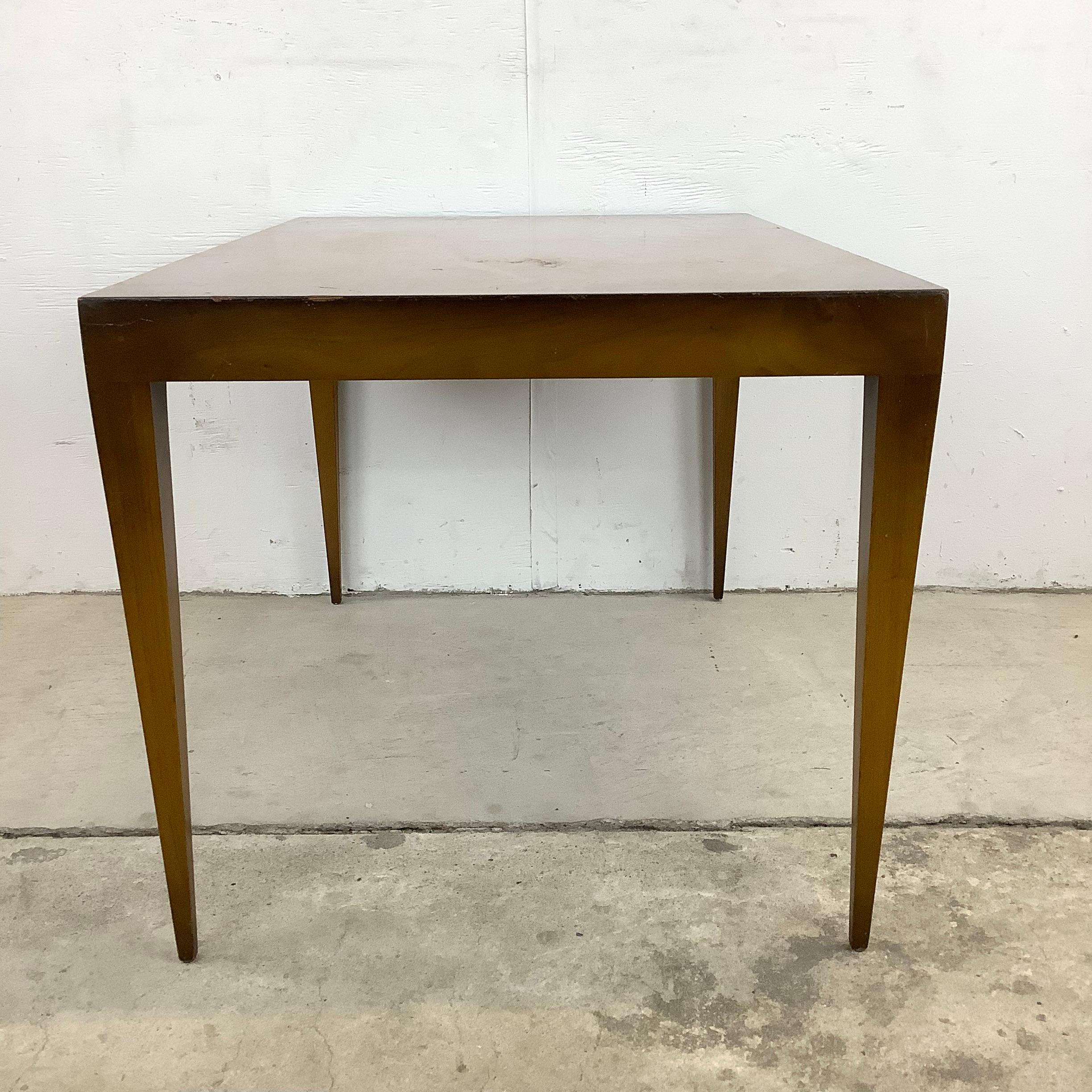 Tall Mid-Century End Table For Sale 2