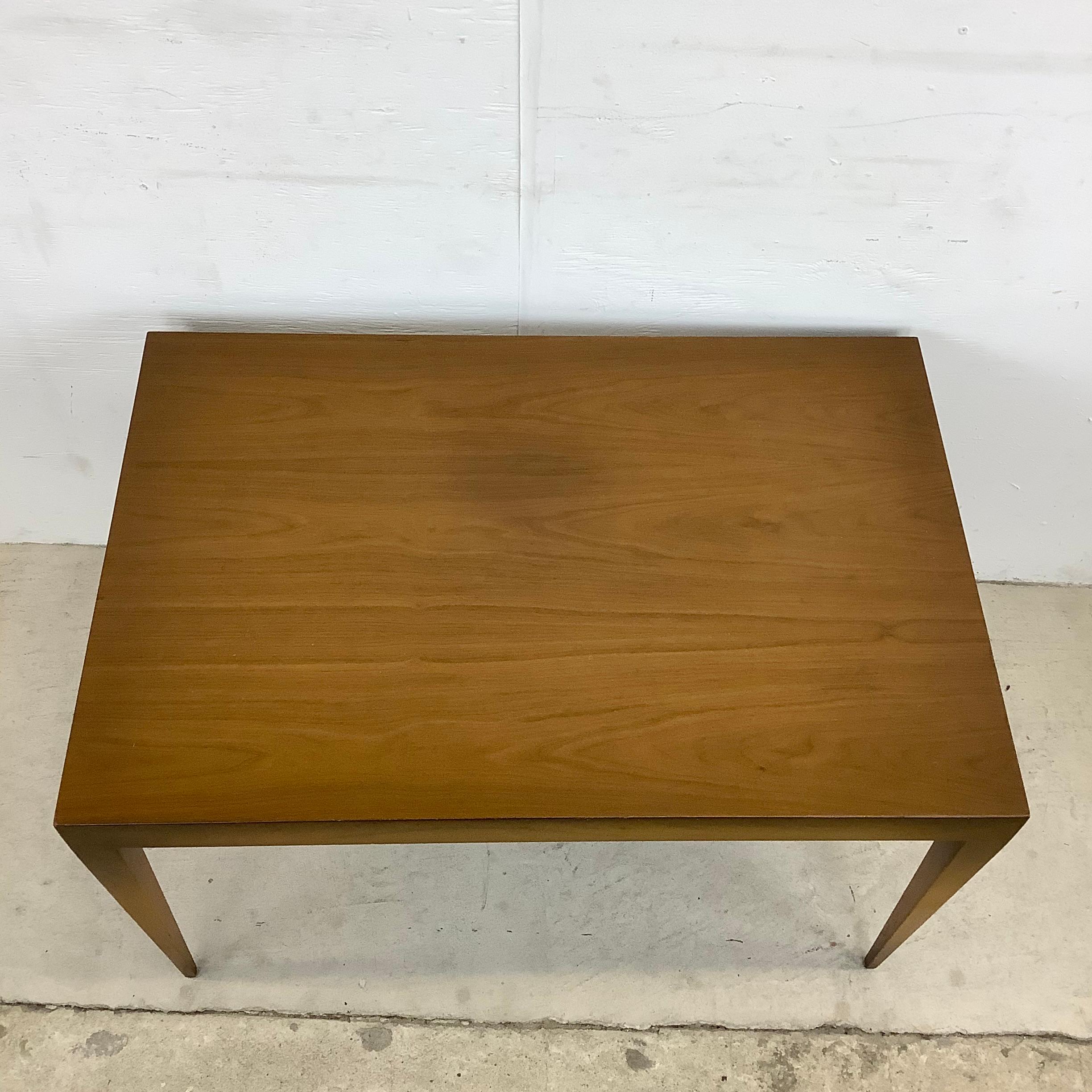 Unknown Tall Mid-Century End Table For Sale