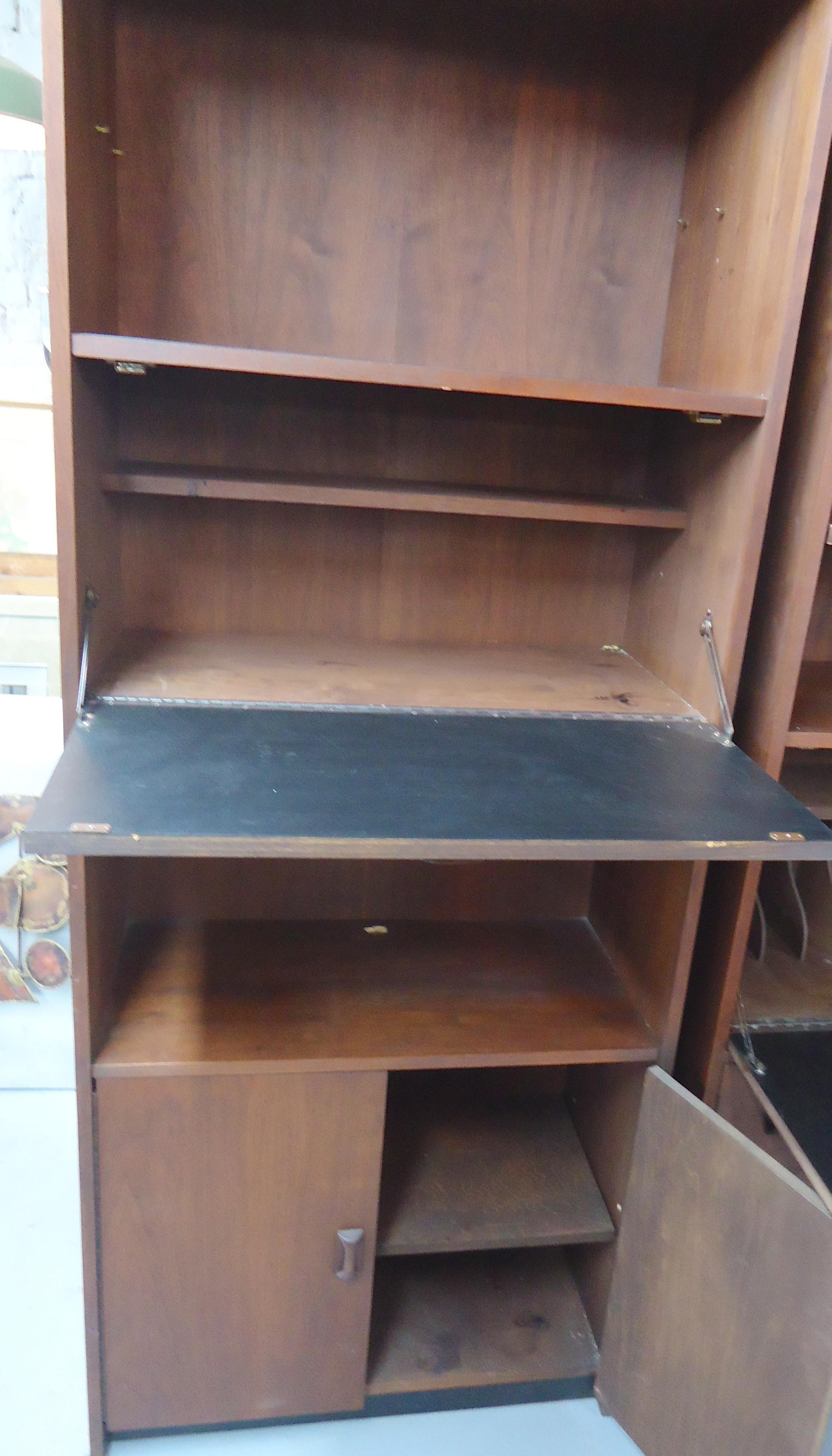 Mid-Century Modern Tall Midcentury Bookcase '1 of 3' For Sale