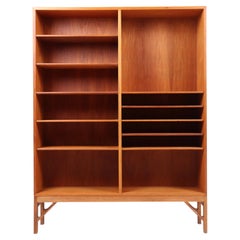 Used Tall Midcentury "China" Bookcase in Oak by Børge Mogensen, Made in Denmark 1960s