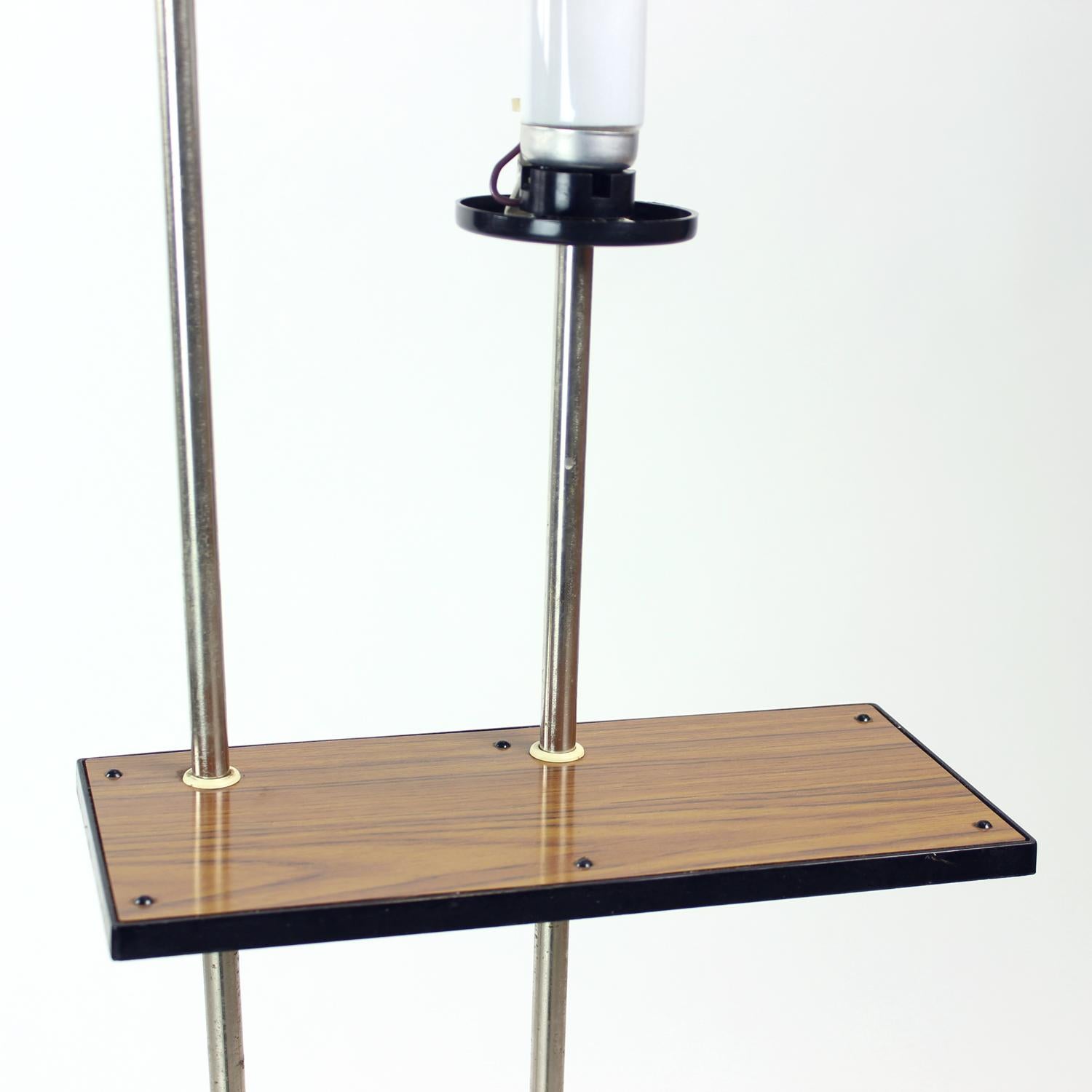 Tall Midcentury Freestanding Light With Neon Lights, Soviet Russian Circa 1960s 6
