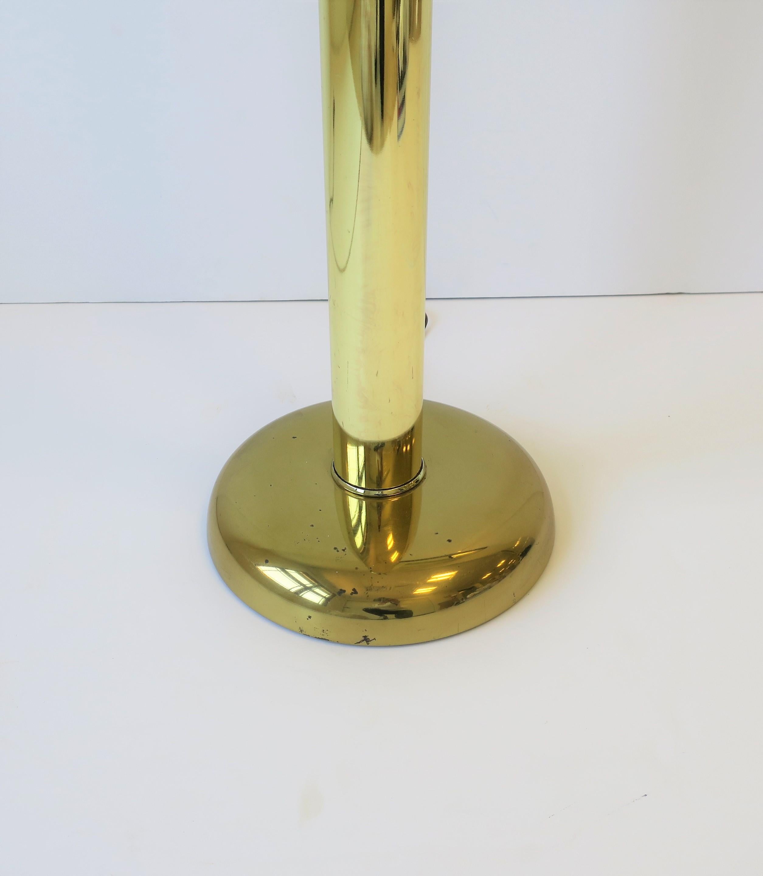 Tall Modern Brass Table Lamp 1
