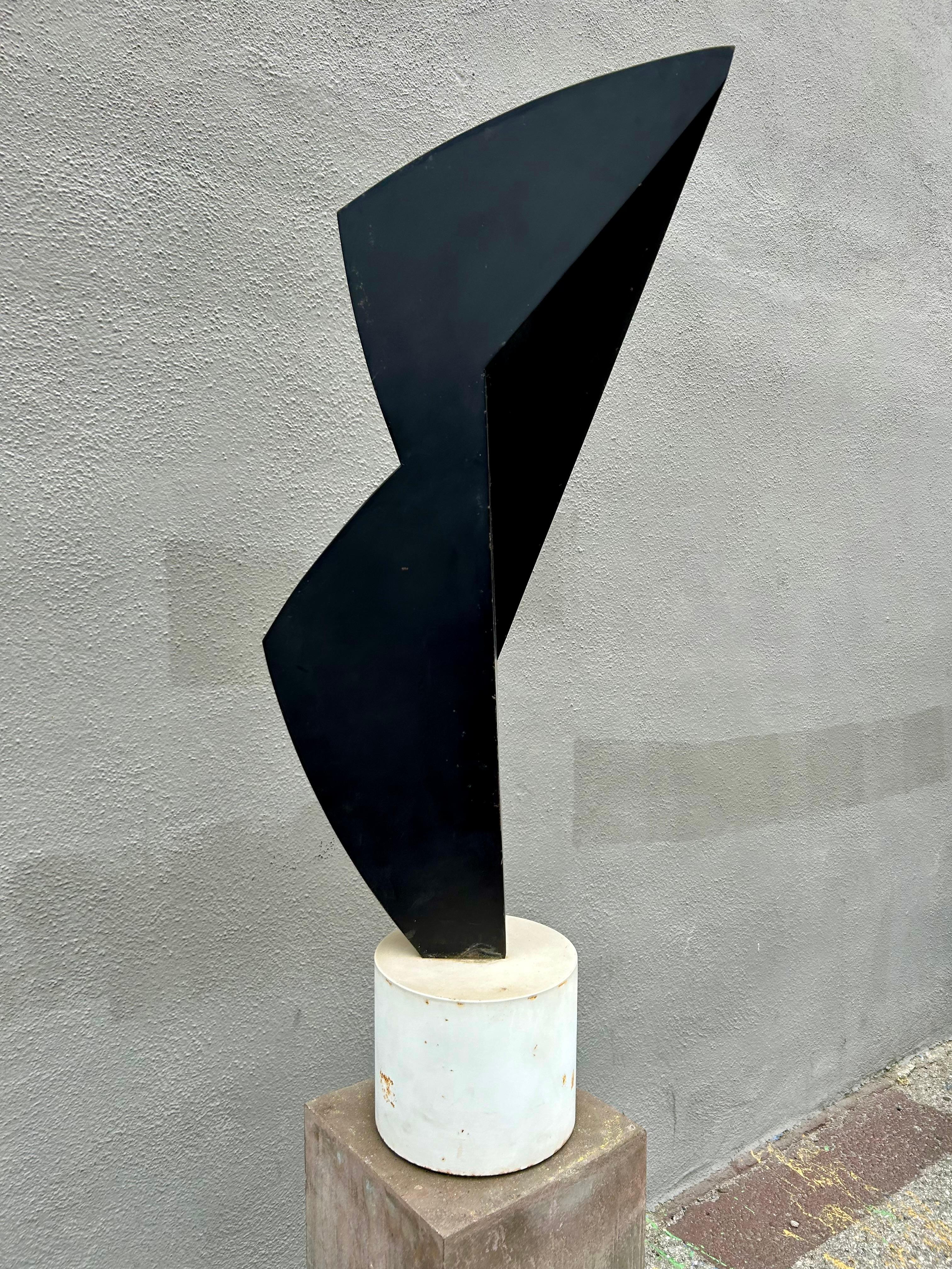 Steel Tall Modern Sculpture Christopher Georgesco   For Sale