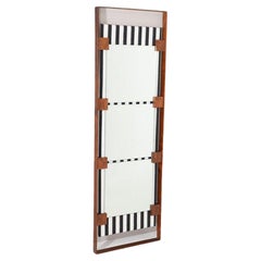Tall Modernist Italian Mirror