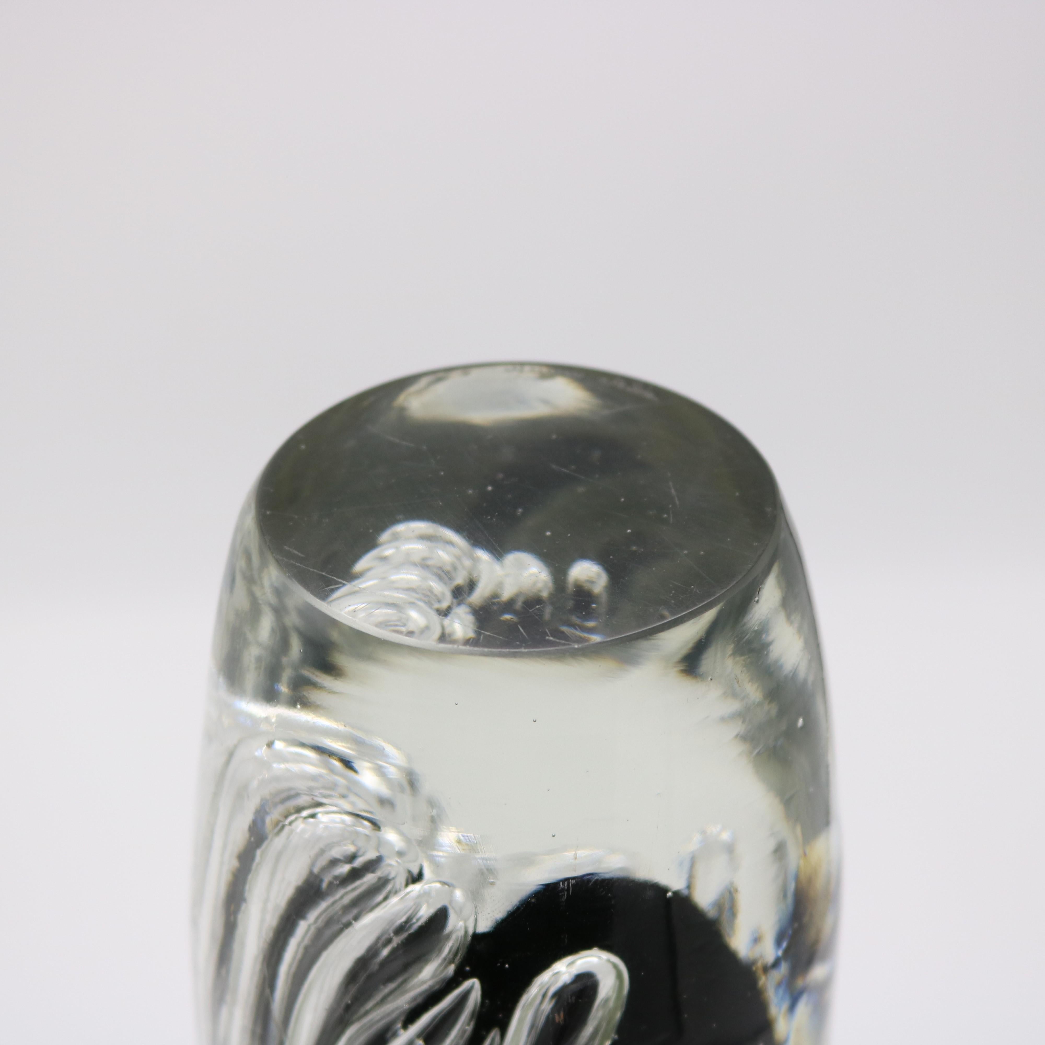 Vetro artistico Vaso alto in vetro artistico di Murano di Paolo Venini in vendita