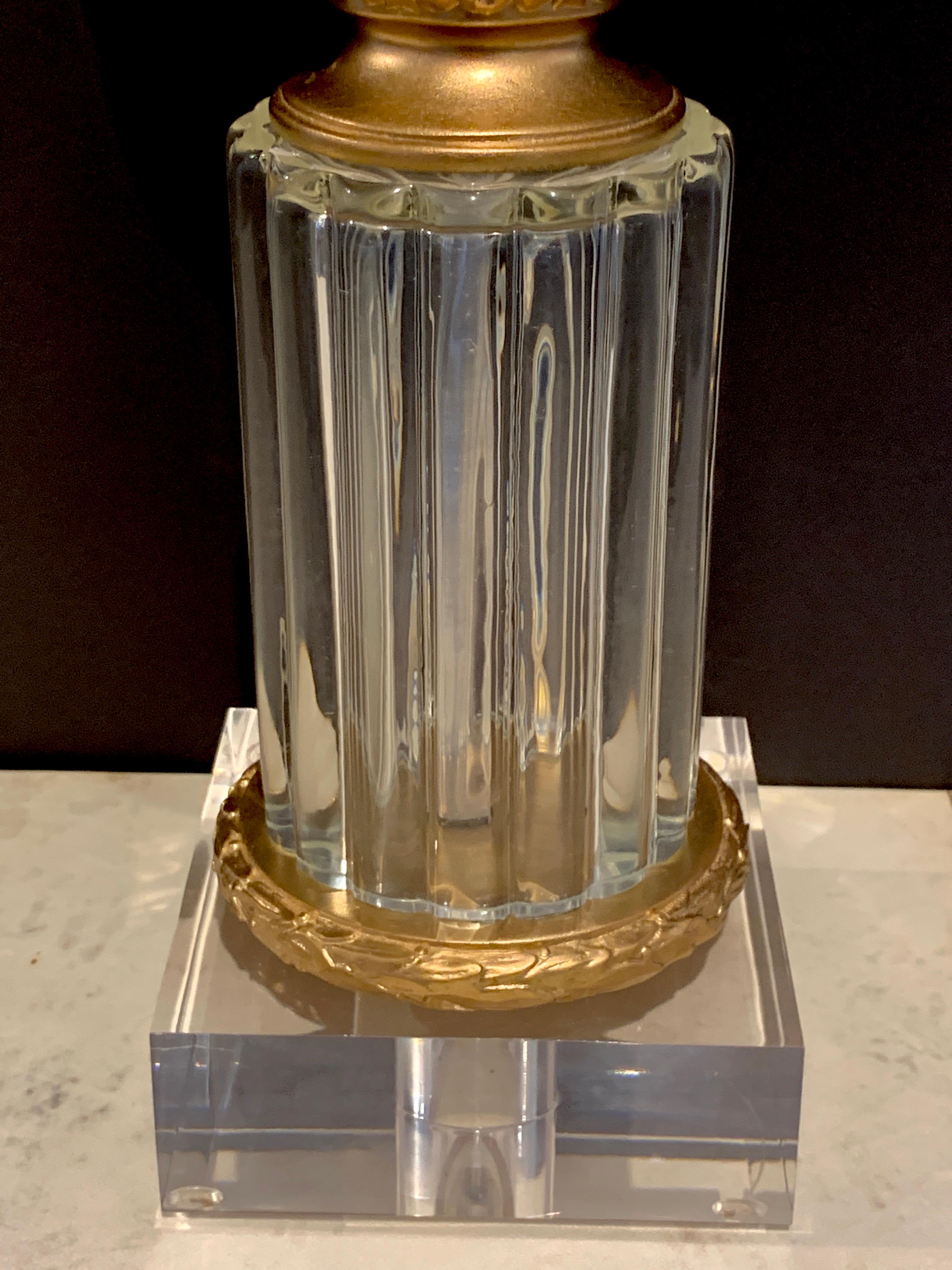 Tall Murano Glass Amphora Lamp by Marbro In Good Condition In Atlanta, GA