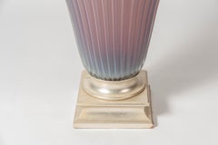 Tall Murano Glass Lamp