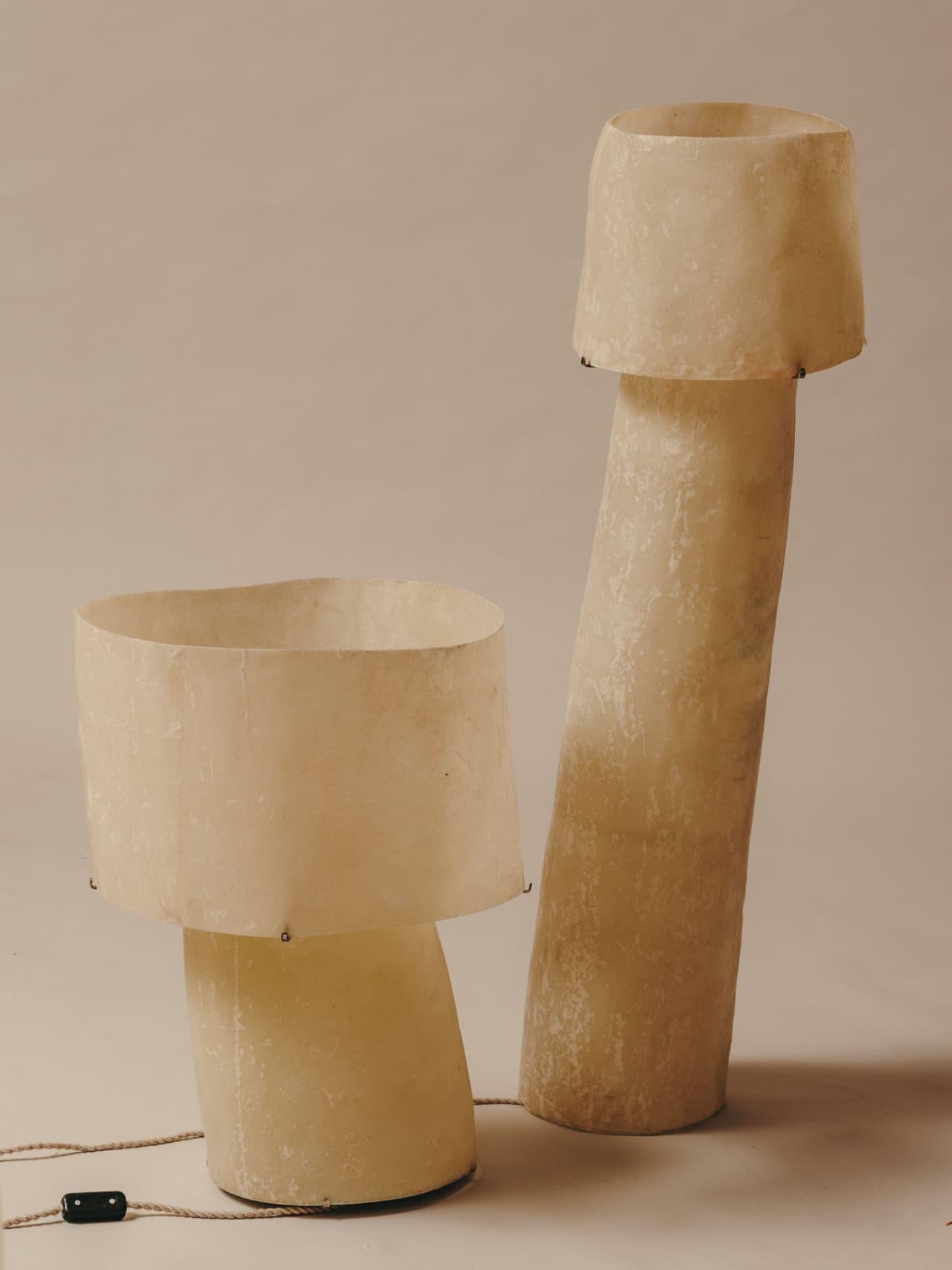 Tall Mush Lamp by Kilzi For Sale 1