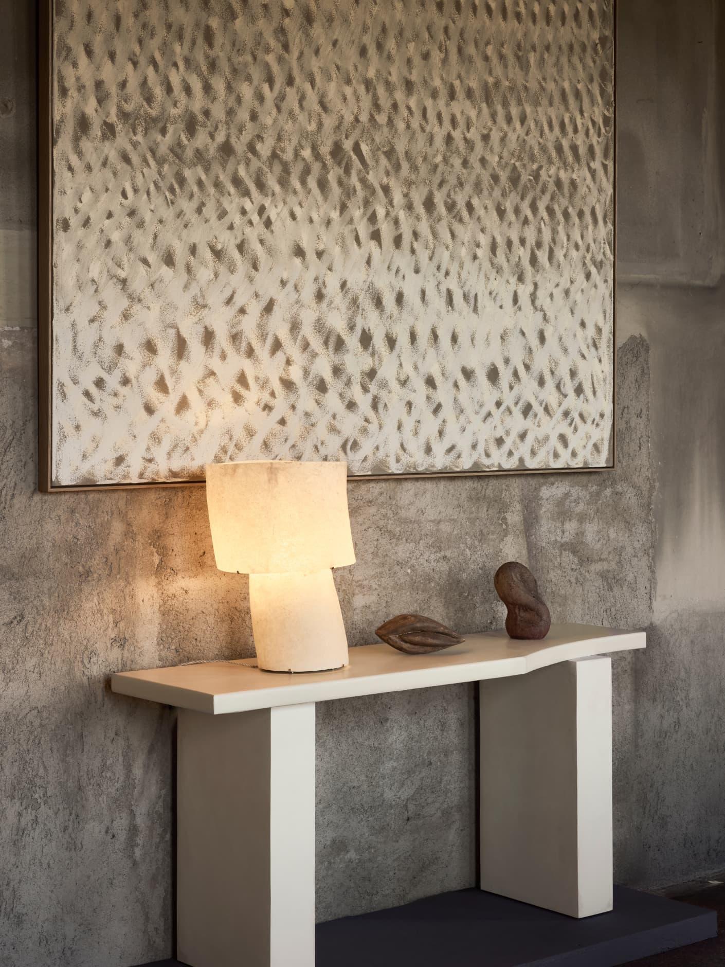Tall Mush Lamp by Kilzi For Sale 2