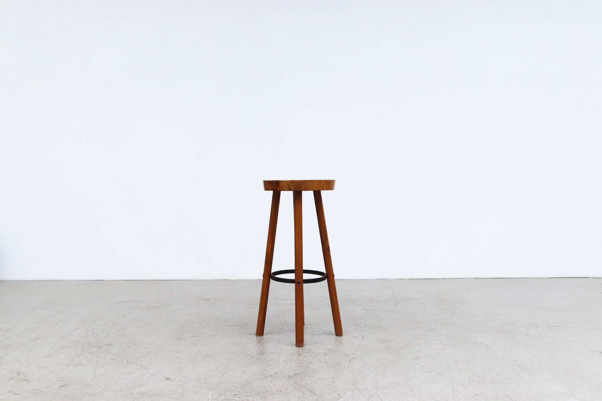 tall table with bar stools