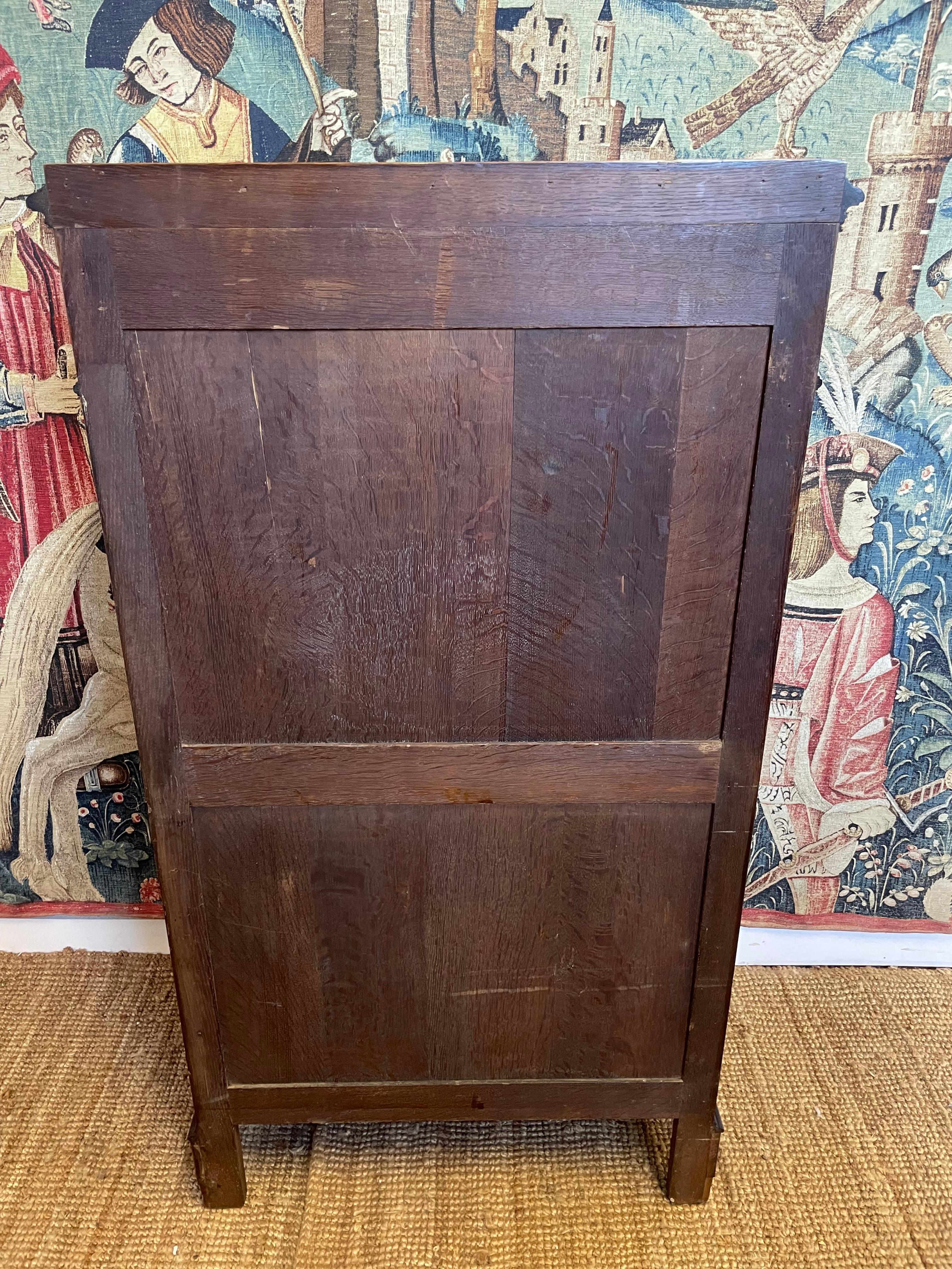 Tall narrow chest of drawers / semainier / French commode  For Sale 6
