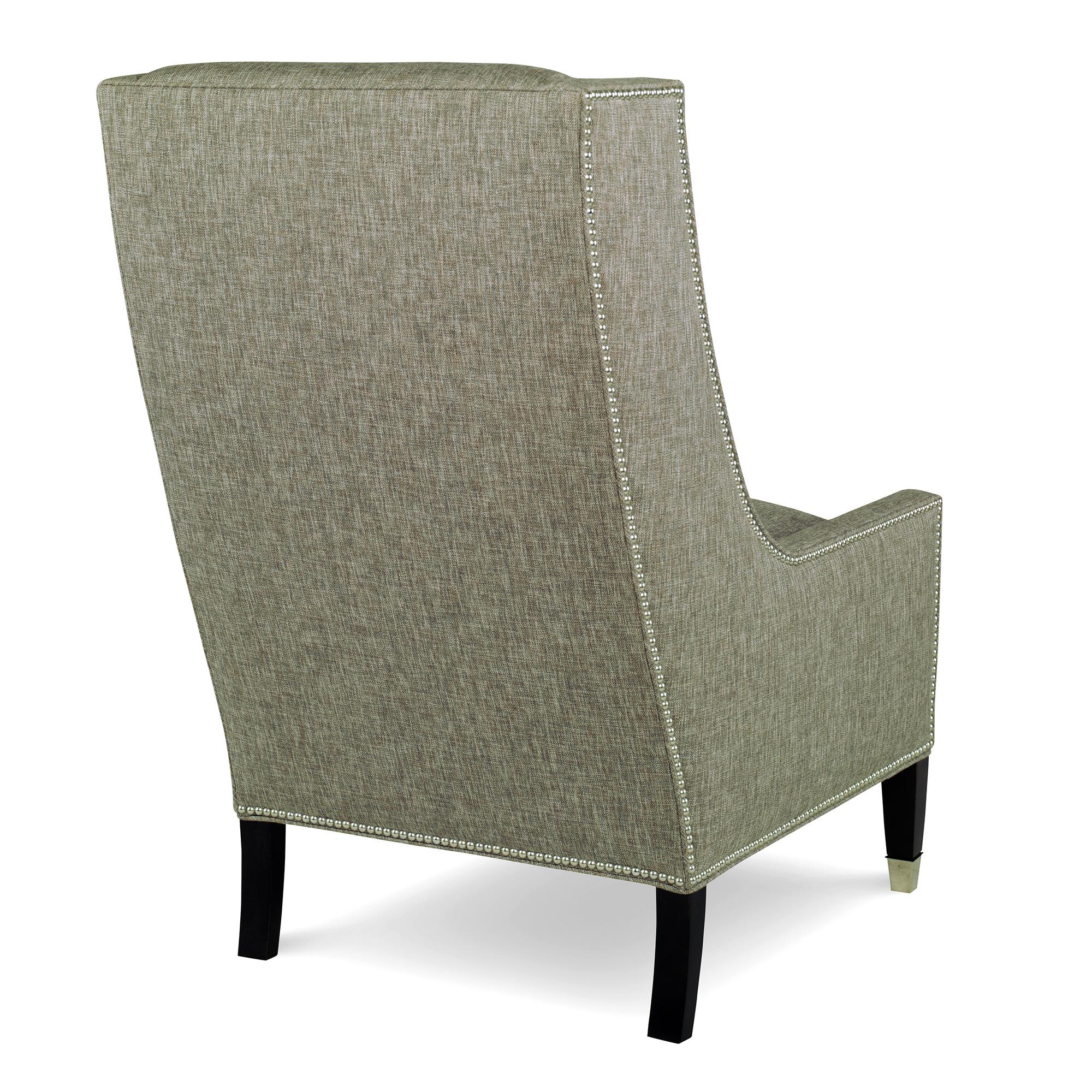 American Tall Navarre Chair in Gray by CuratedKravet