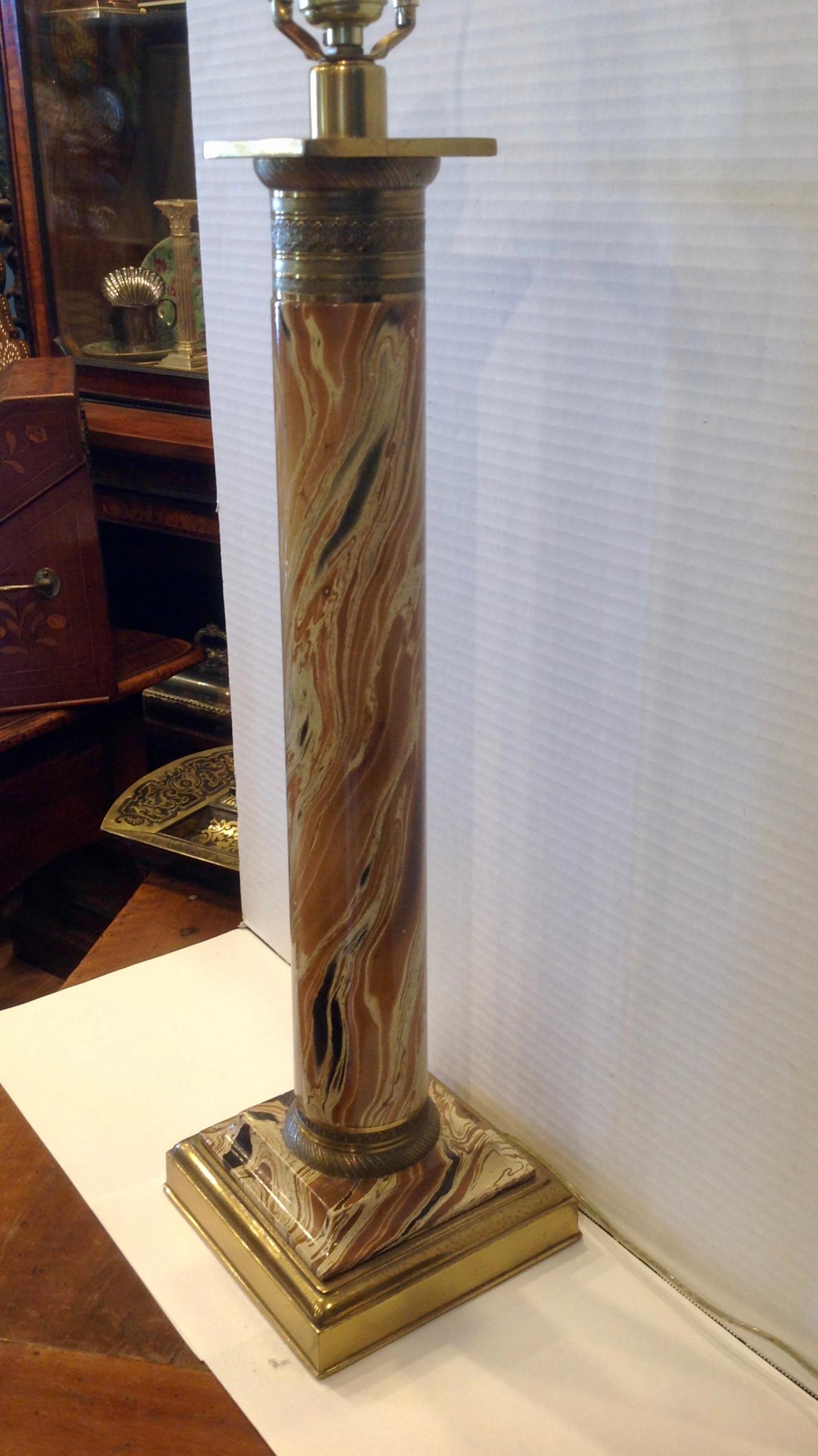 Neoclassical Tall Neoclassic Lamp