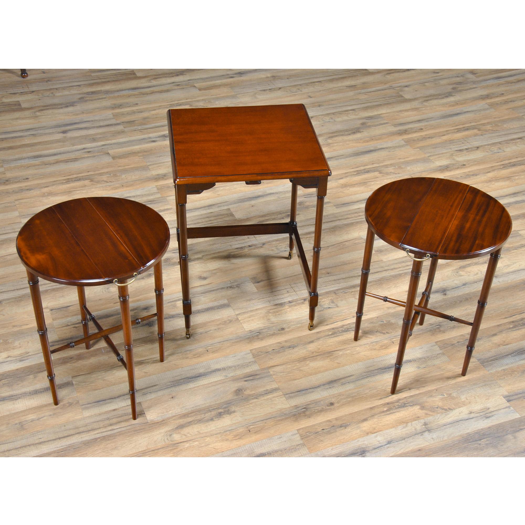 Renaissance Tall Nesting Tables For Sale