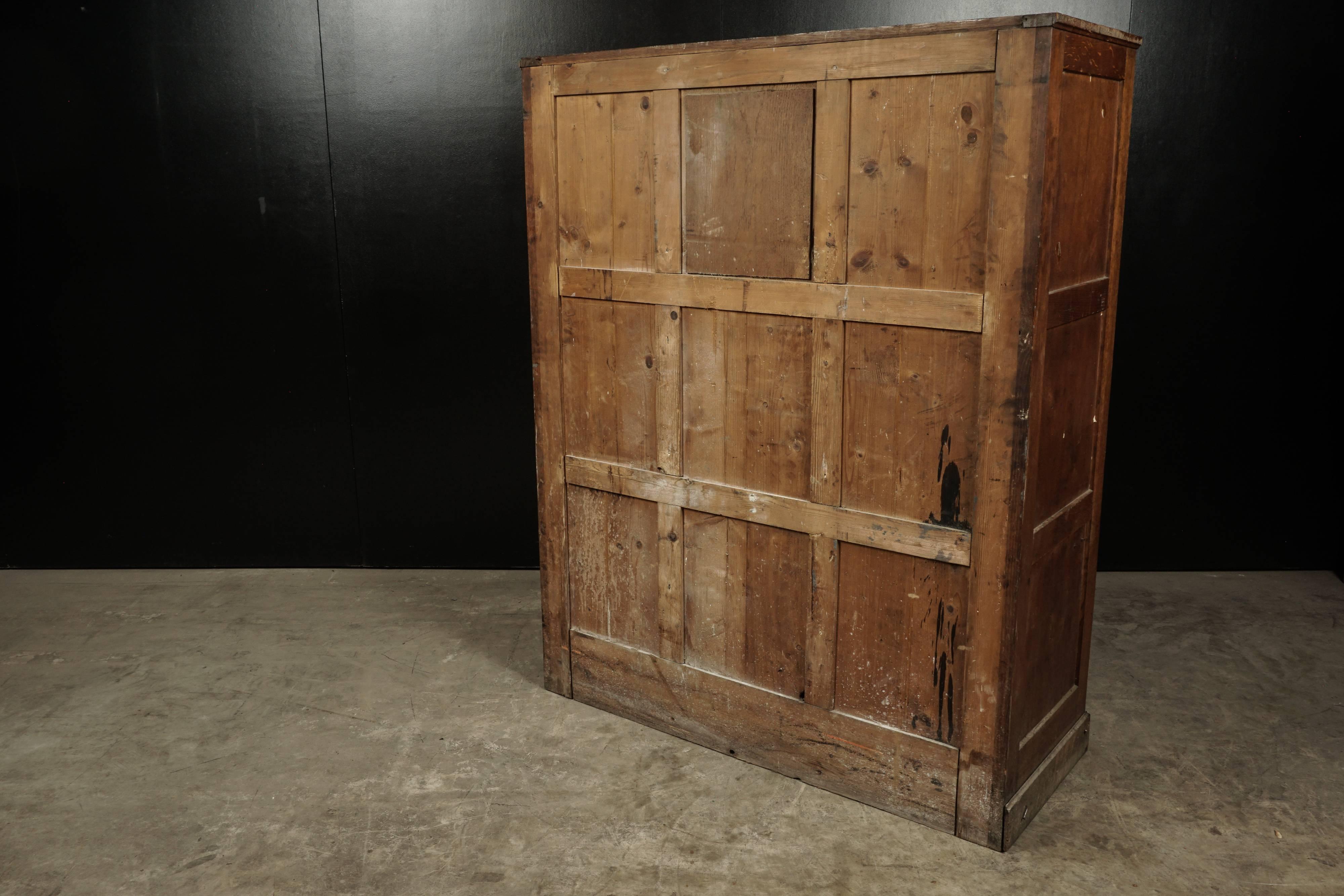 Tall Oak Chest of Drawers from France, circa 1940 1