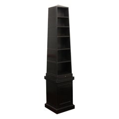 Tall Obelisk Bookcase by Baker