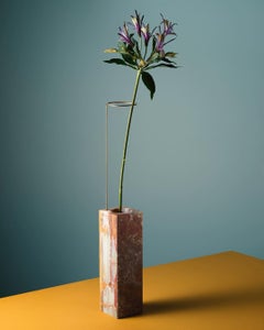 Tall Onyx Posture Marble Vase, Carl Kleiner