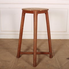 Tall Original Painted Sculptors Stand