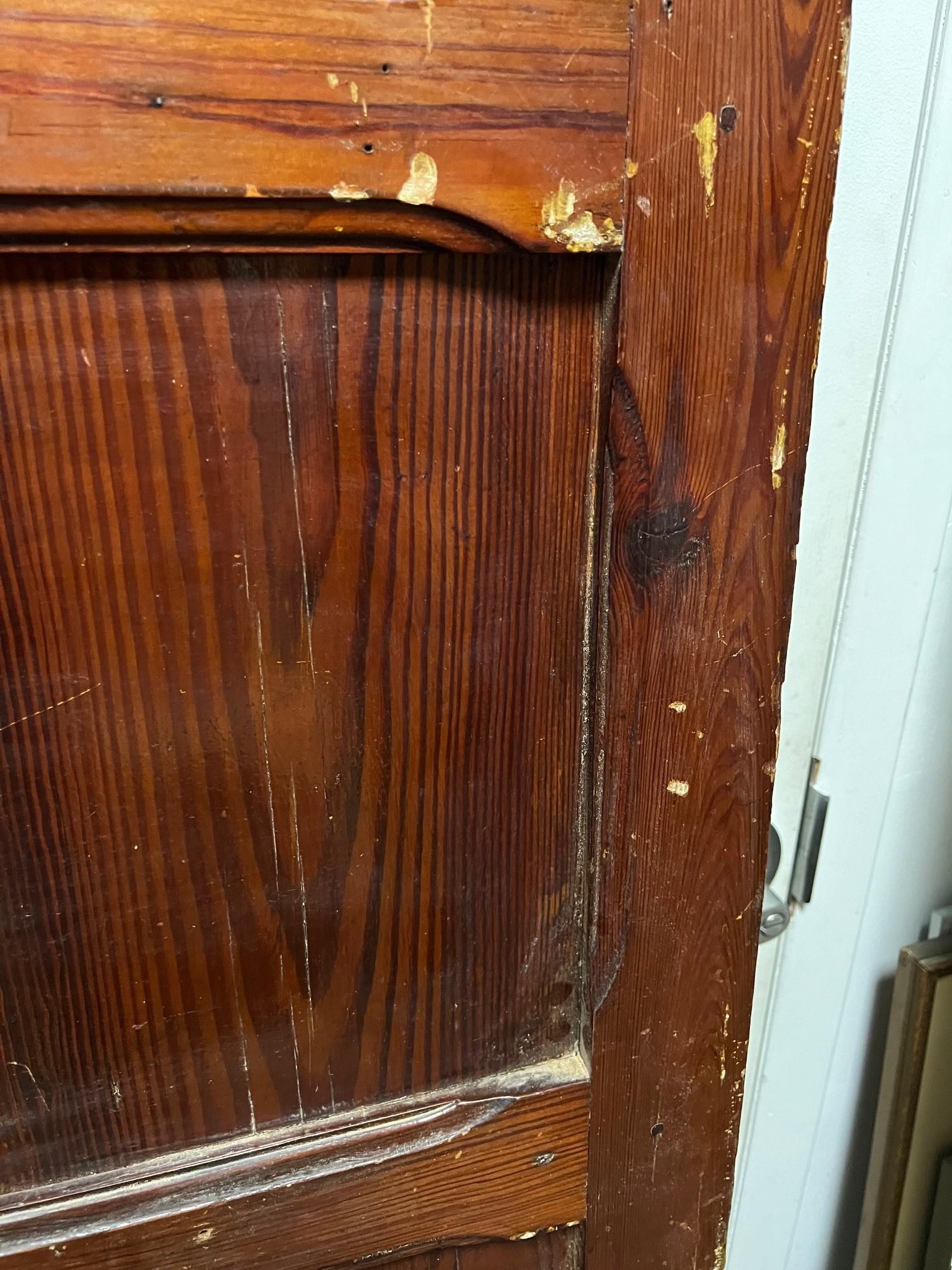 Tall Pair of Wood Interior Doors from Europe For Sale 9