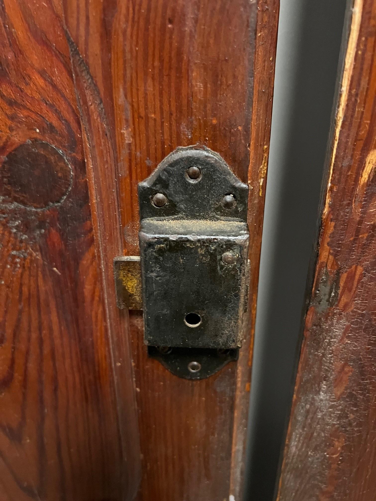 Tall Pair of Wood Interior Doors from Europe For Sale 10