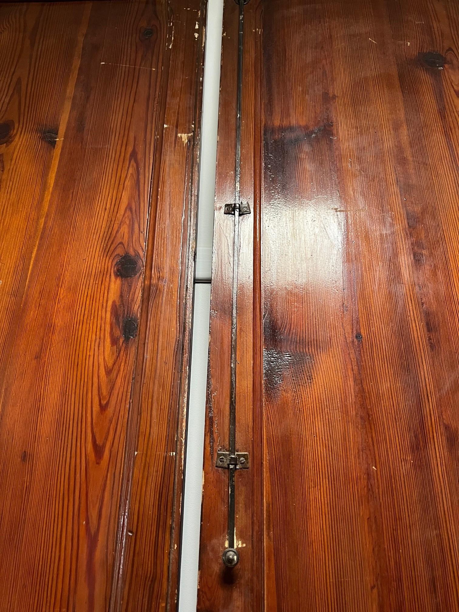 Tall Pair of Wood Interior Doors from Europe For Sale 11