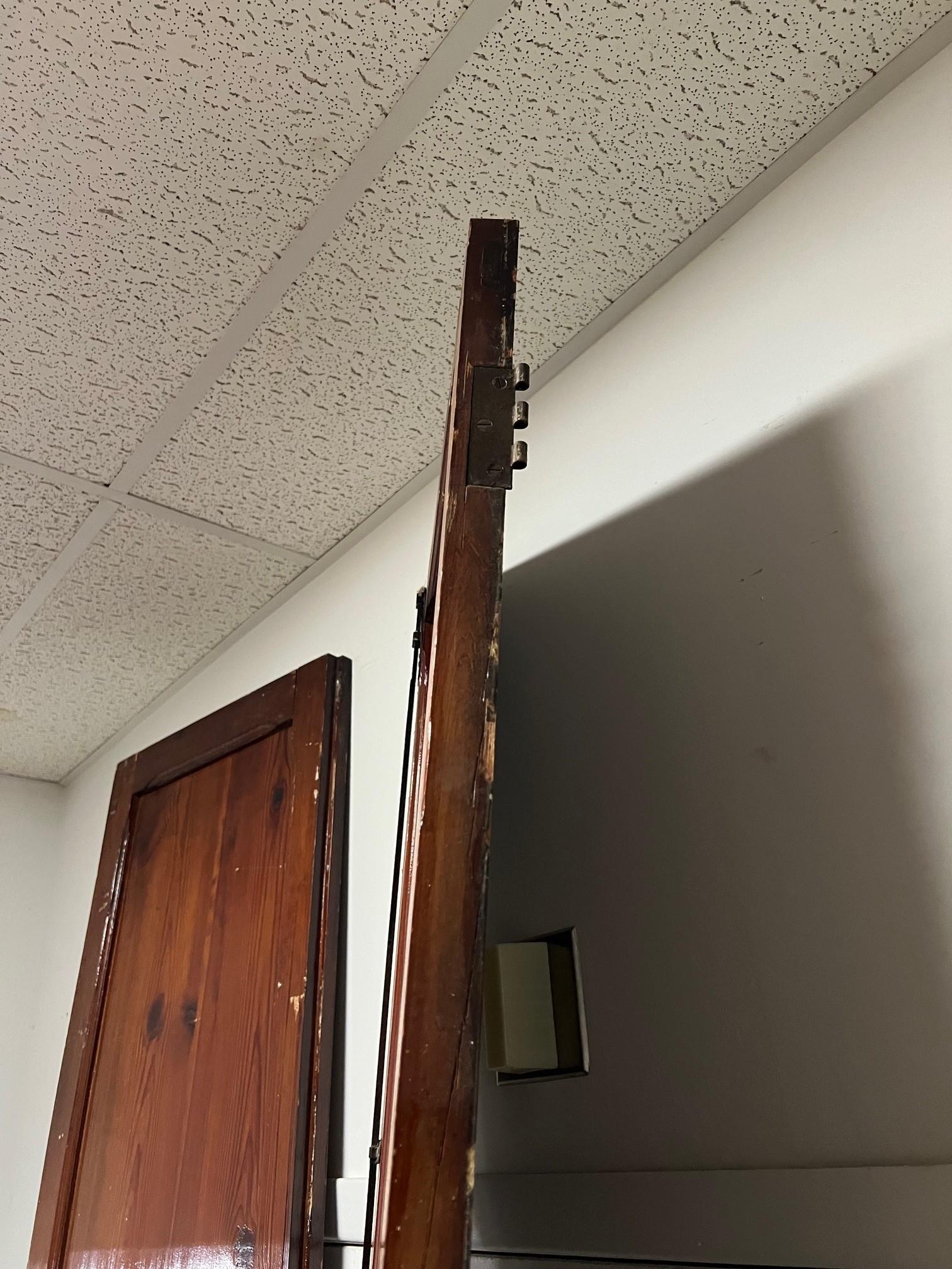 Tall Pair of Wood Interior Doors from Europe For Sale 12