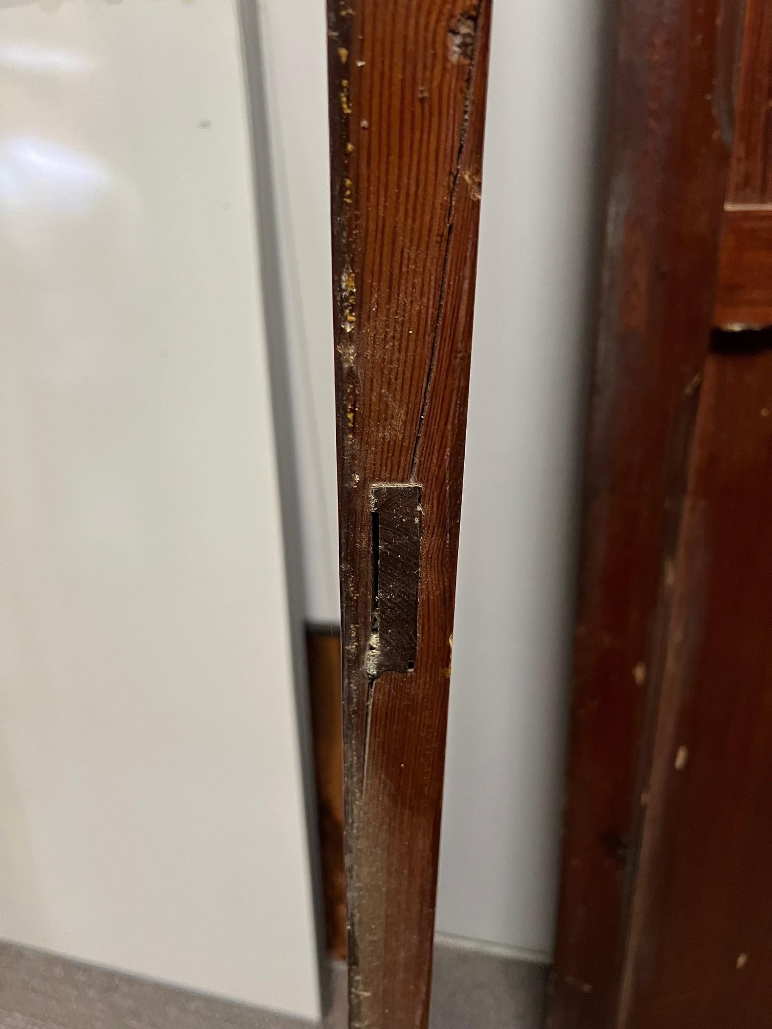 Tall Pair of Wood Interior Doors from Europe For Sale 14