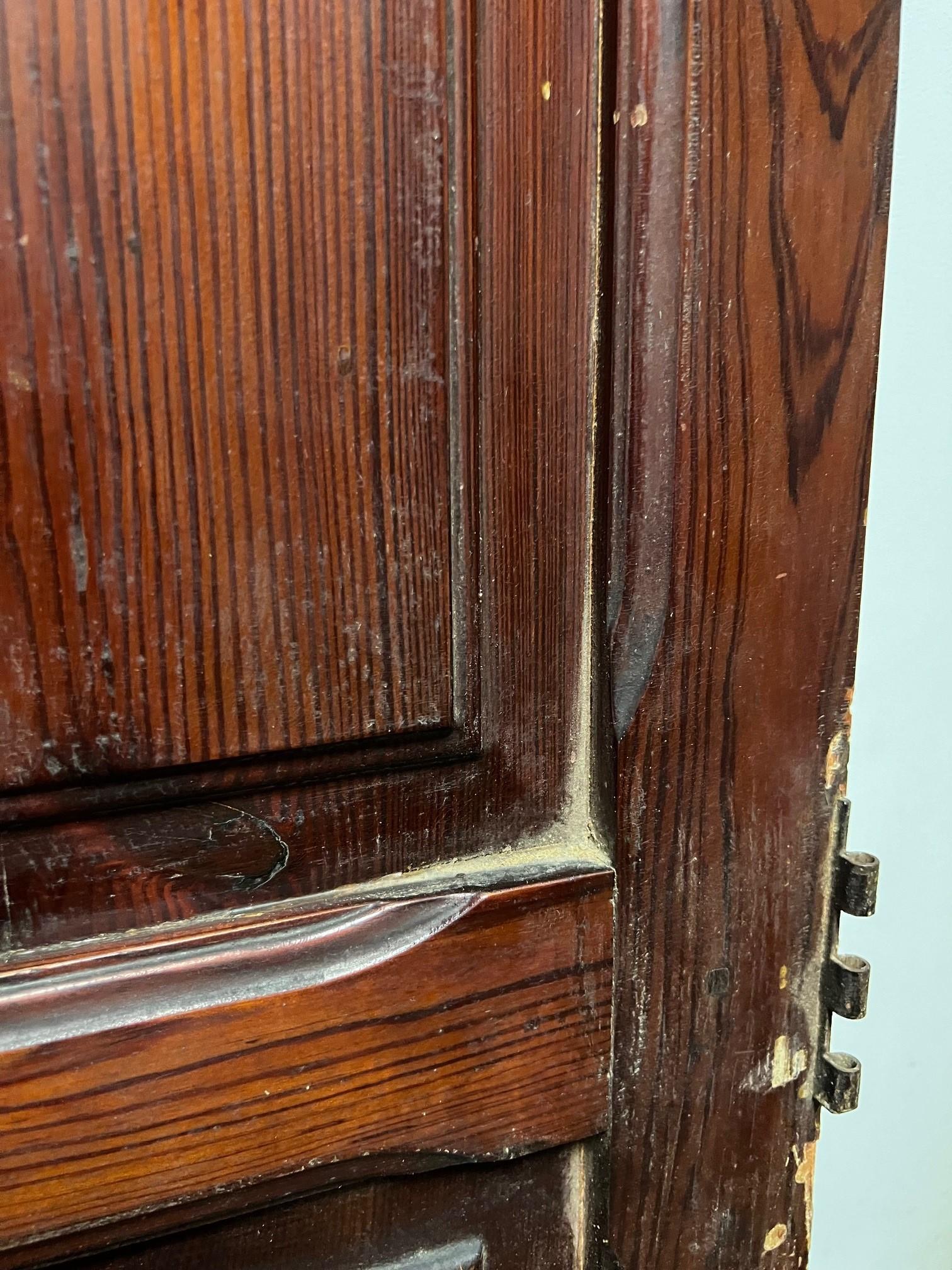 Tall Pair of Wood Interior Doors from Europe For Sale 1