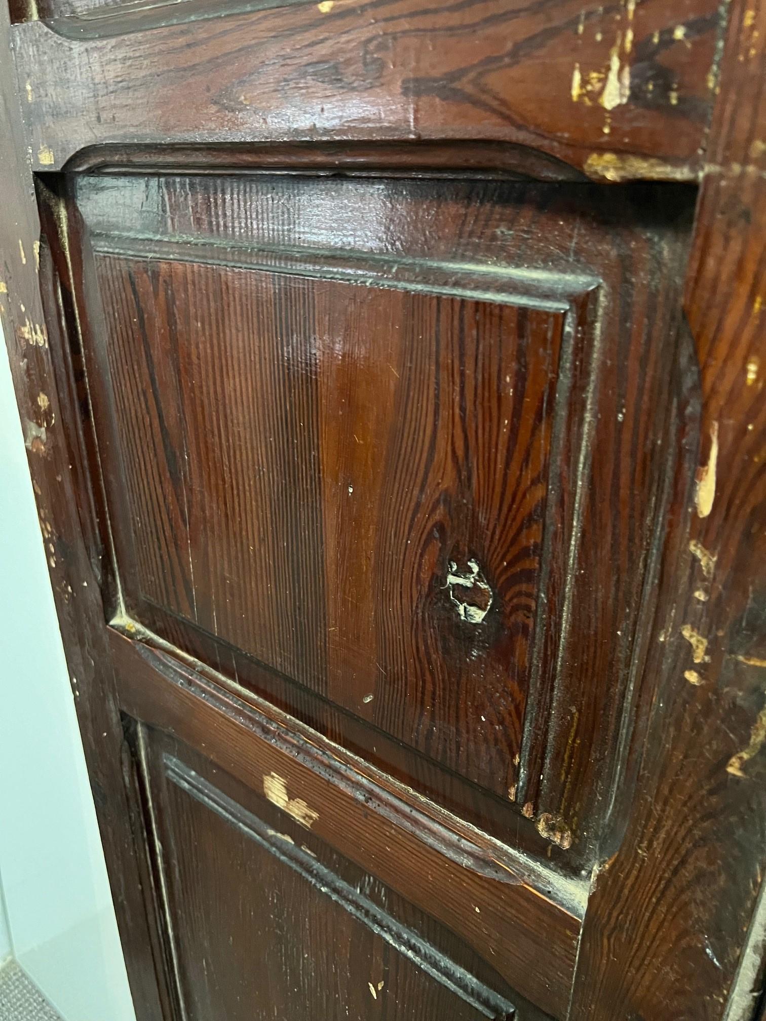 Tall Pair of Wood Interior Doors from Europe For Sale 2