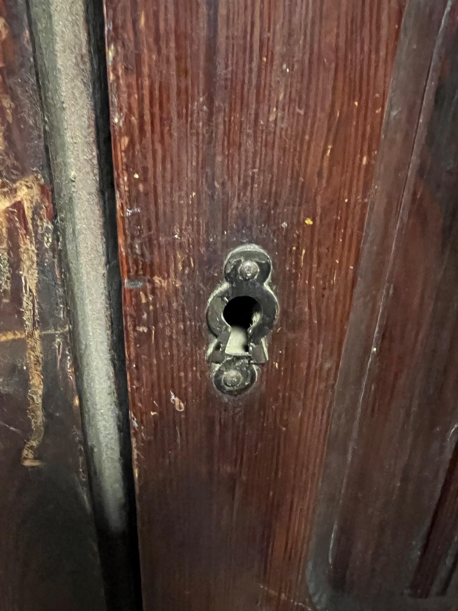 Tall Pair of Wood Interior Doors from Europe For Sale 3
