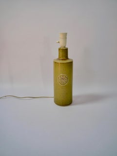 Grande lampe de table en céramique vert pastel par Greene & Greene, Danemark, années 1960