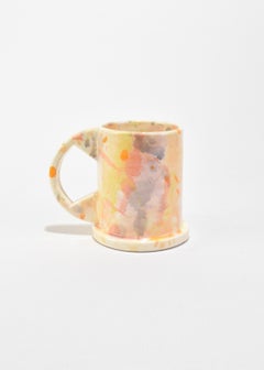 Tall Peter Shire Splatter Mug
