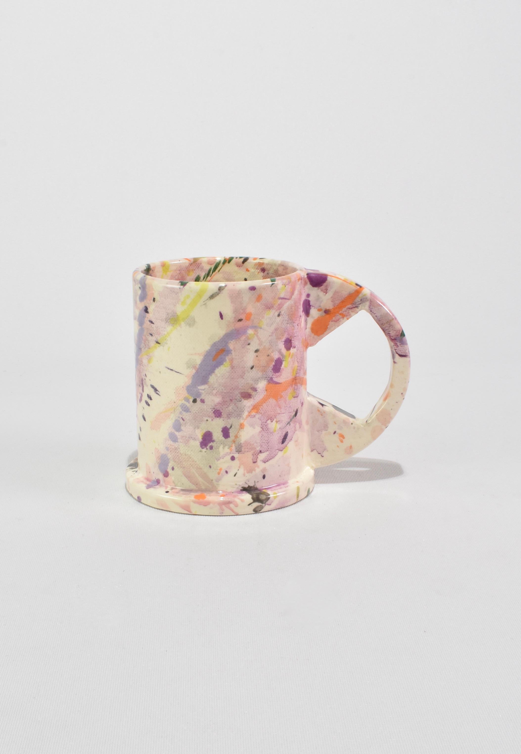 Tall Peter Shire Splatter Mug In New Condition For Sale In Richmond, VA