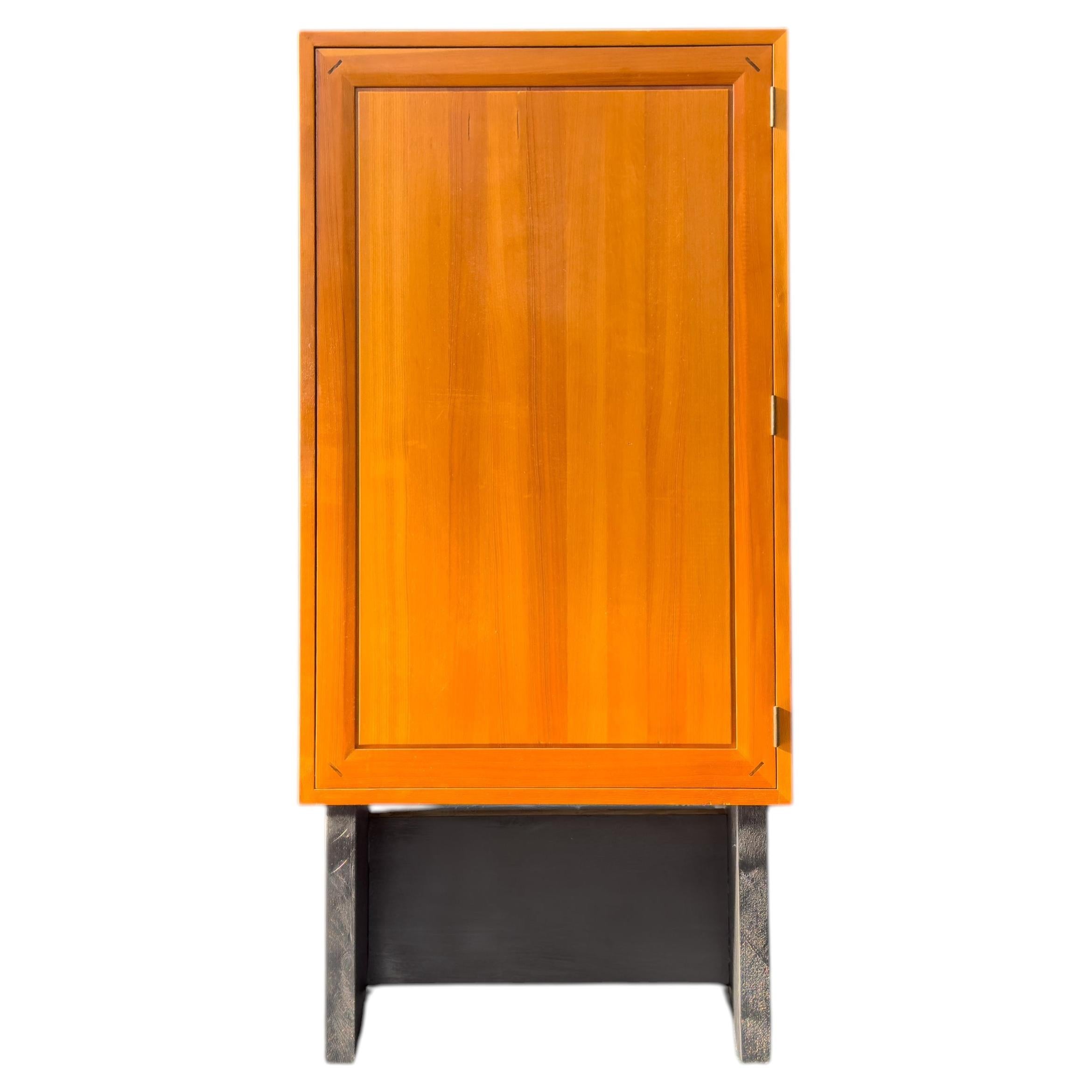Tall Pine Cabinet For Sale