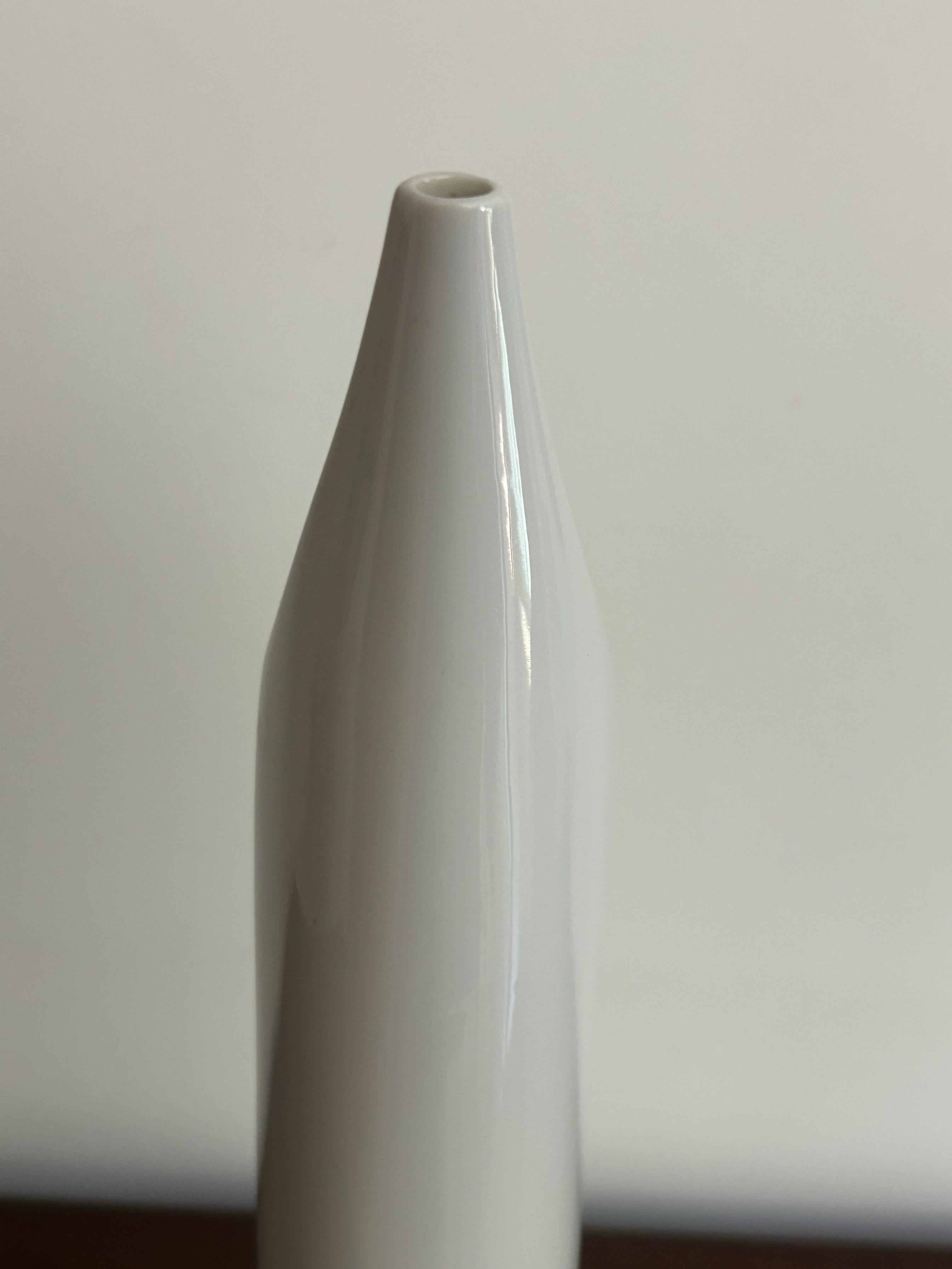Tall Porcelain Oil Cruet Tackett / Fujita For Sale 8