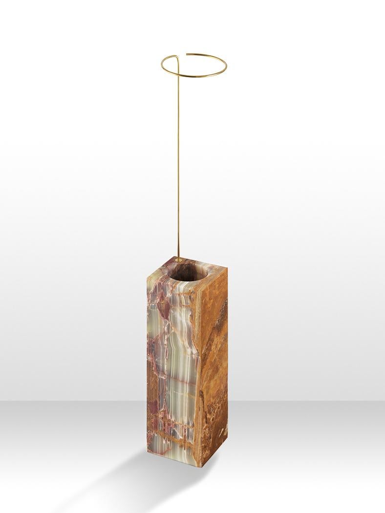 Tall Posture Marble Vase, Carl Kleiner (Italienisch)
