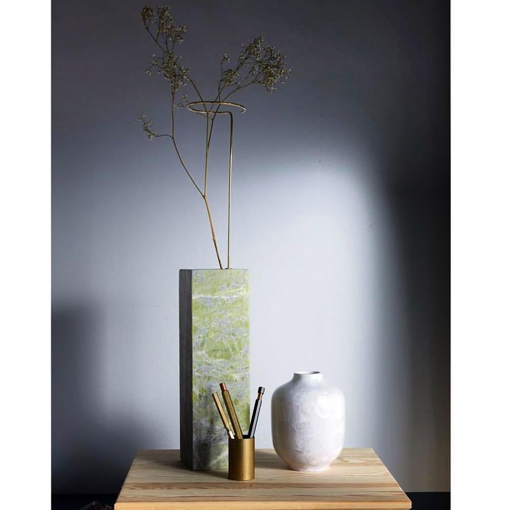 Tall Posture Marble Vase, Carl Kleiner 2