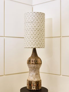 Grande lampe à poser en céramique émaillée Raphael Giarrusso