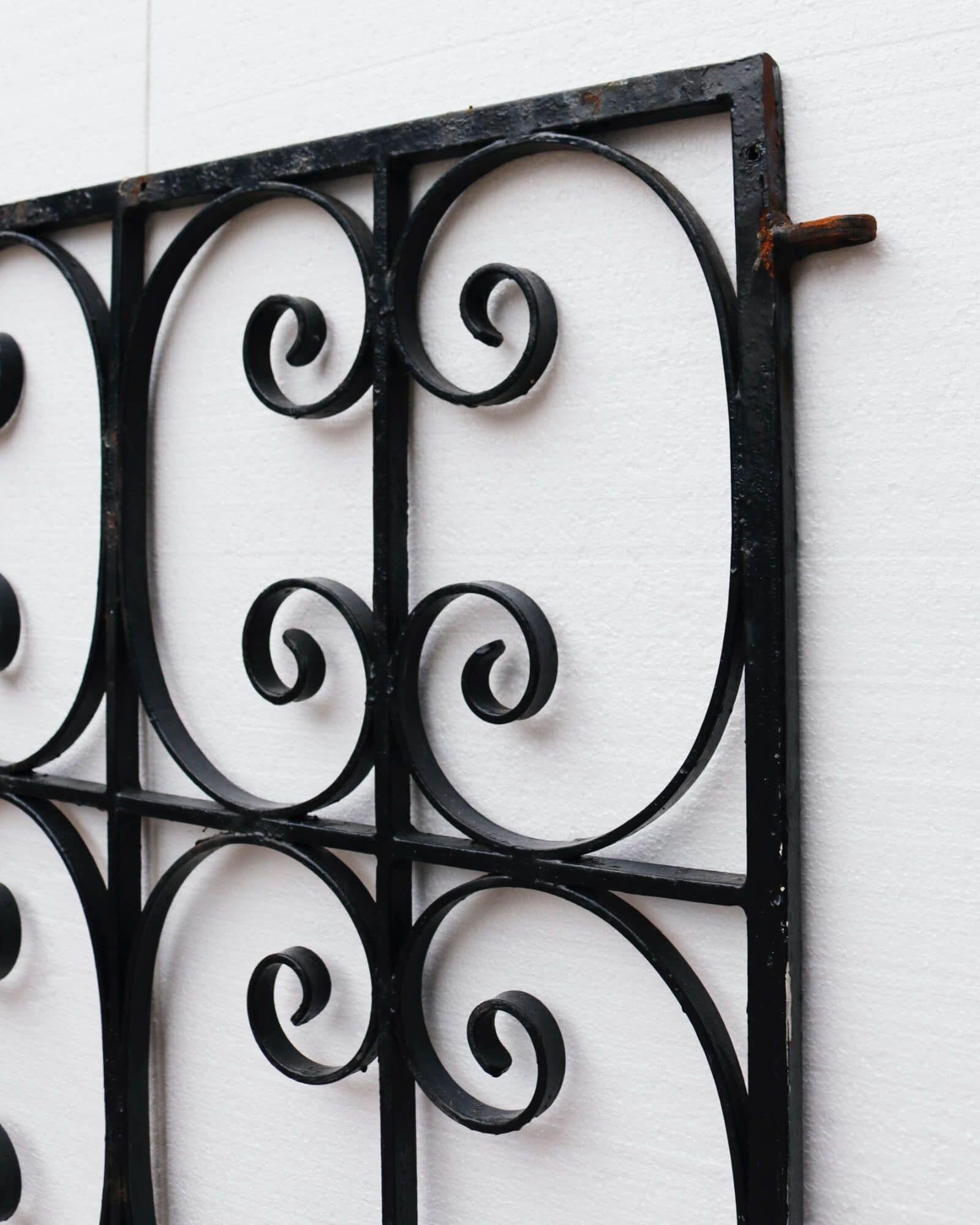 tall wrought iron gates