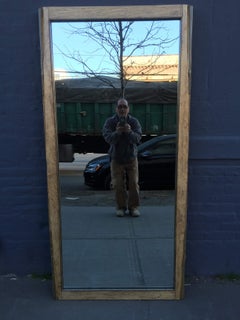 Tall Rectangular Rosewood Mirror
