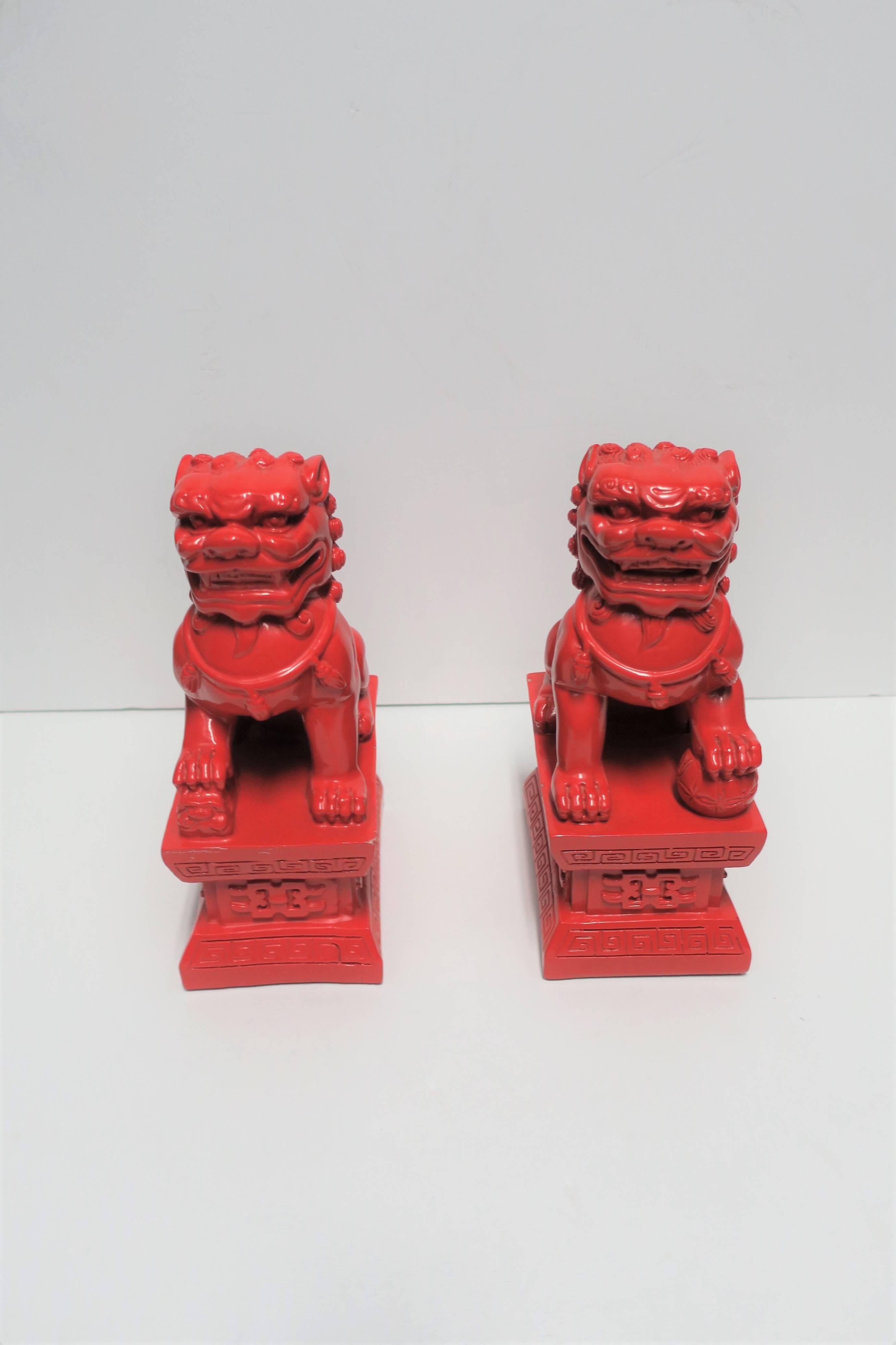 foo dog bookends