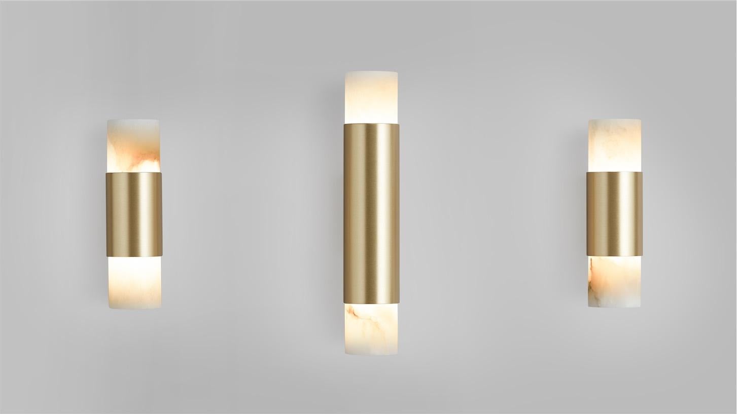 Modern Tall Roma Wall Lamp by CTO Lighting For Sale