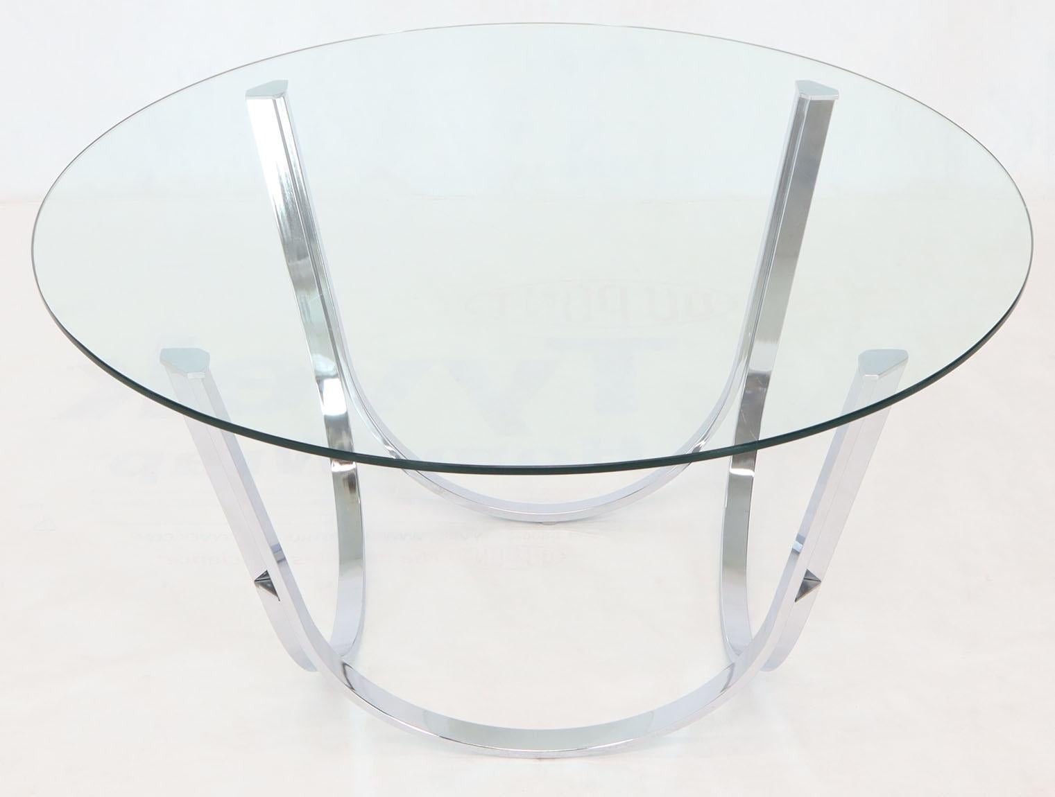 tall glass coffee table