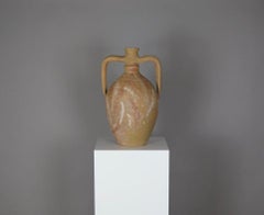 Tall Rustic Mediterranean Clay Vessel