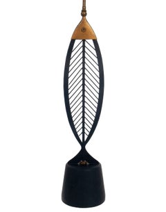Tall Sculptural Fish Lamp