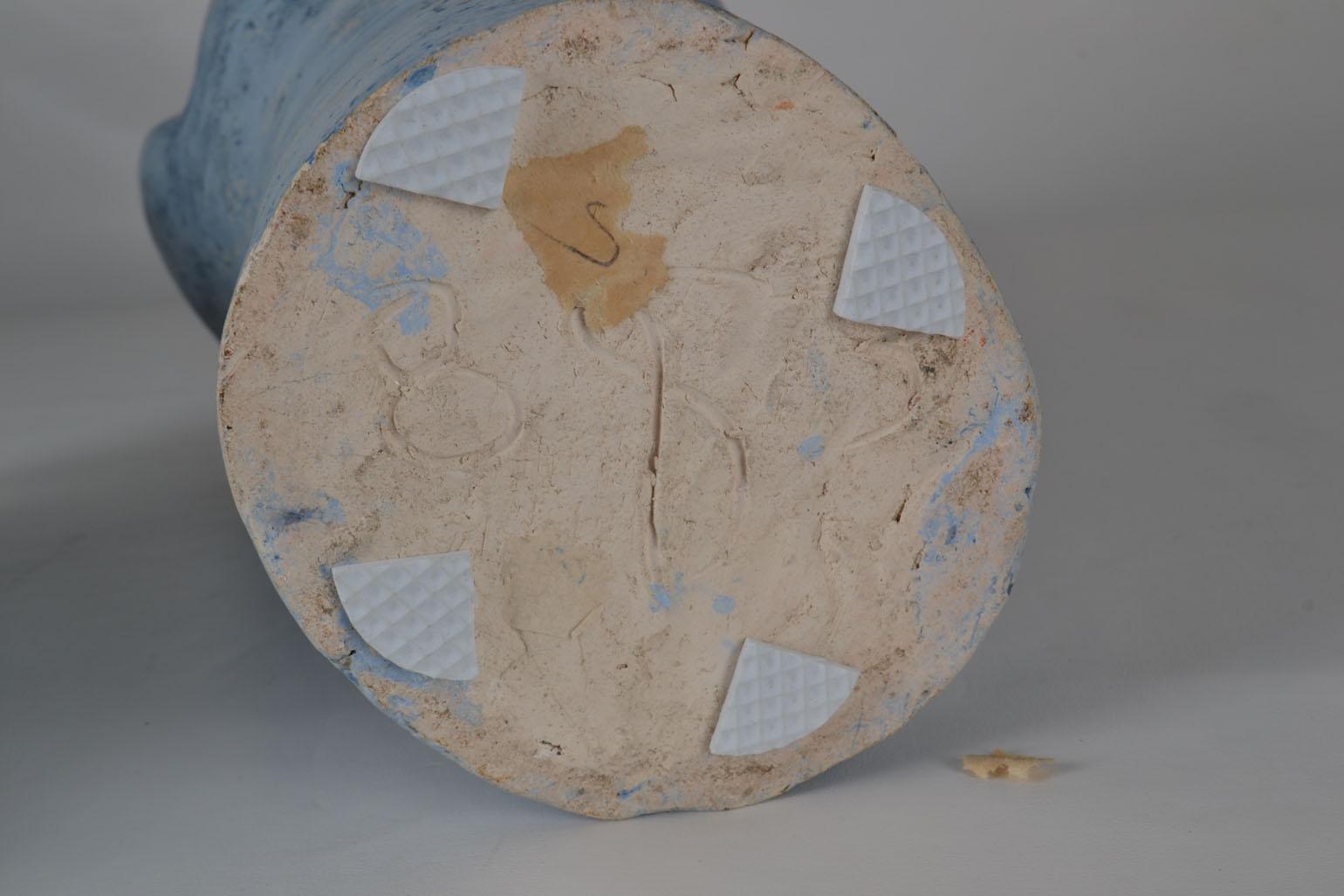 Vasi scultura alti in blu di Schalling, Paesi Bassi in vendita 11