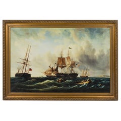 Tall Ship Seascape Painting