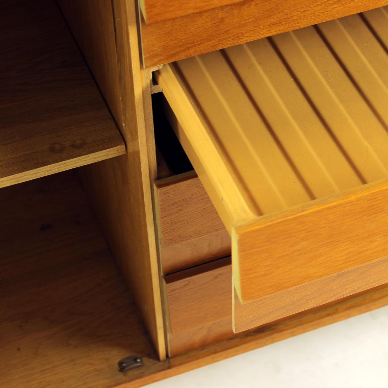 Tall Sideboard U 459 By Jiri Jiroutek For Interier Praha, 1960s For Sale 8
